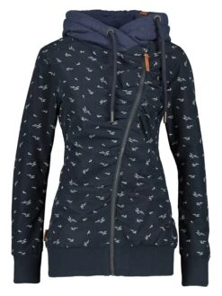Sweatjacke In Dunkelblau