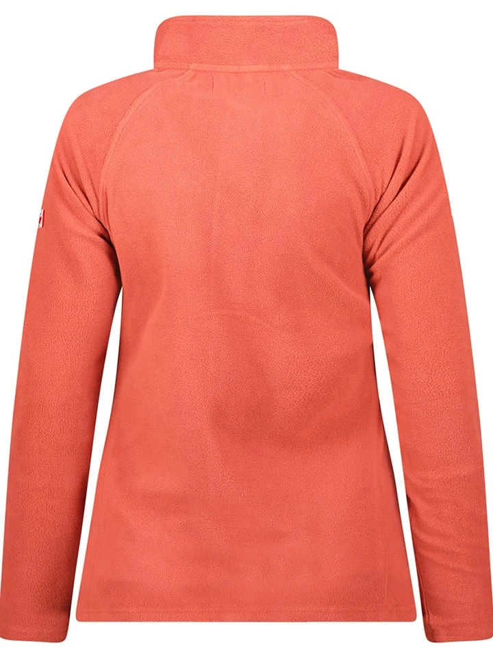 Fleecejacke "Tonneaufz" In Orange 4 Fleecejacke "Tonneaufz" In Orange – Bild 2