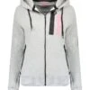 Sweatjacke "Fabiana" In Grau -Damenbekleidung anapurna sweatjacke fabiana in grau