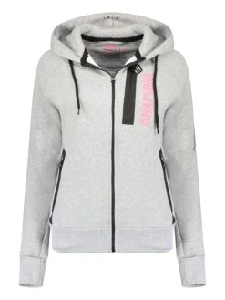 Sweatjacke "Fabiana" In Grau