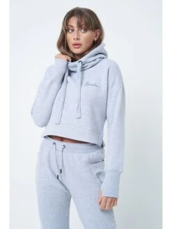 Damenbekleidung -Damenbekleidung bench hoodie gisella in grau 1