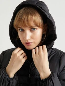 Steppjacke In Schwarz -Damenbekleidung bgn steppjacke in schwarz 4