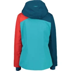 Campagnolo® Jacke Fix Hood In Türkis -Damenbekleidung campagnolo jacke fix hood in turkis 2