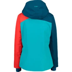 Campagnolo® Jacke Fix Hood In Türkis -Damenbekleidung campagnolo jacke fix hood in turkis 3