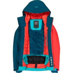 Campagnolo® Jacke Fix Hood In Türkis -Damenbekleidung campagnolo jacke fix hood in turkis 4