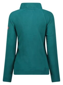 Fleecepullover "Tugeak" In Dunkelgrün -Damenbekleidung canadian peak fleecepullover tugeak in dunkelgrun 3