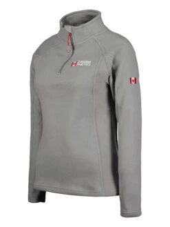 Fleecepullover "Tugeak" In Hellgrau -Damenbekleidung canadian peak fleecepullover tugeak in hellgrau 2