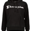 Champion Hoodie In Schwarz -Damenbekleidung champion hoodie in schwarz