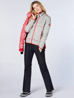 Chiemsee Fleecejacke "Lohja" In Grau -Damenbekleidung chiemsee fleecejacke lohja in grau 4