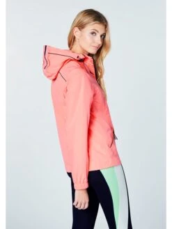 Chiemsee Windbreaker "Limia" In Neonorange -Damenbekleidung chiemsee windbreaker limia in neonorange 3