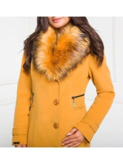 Wollmantel In Gelb 7 Wollmantel In Gelb -Damenbekleidung ciriana wollmantel in gelb 2