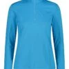 CMP Fleecepullover In Blau -Damenbekleidung cmp fleecepullover in blau