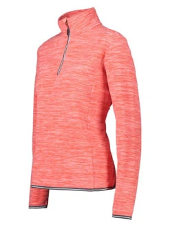 CMP Fleecepullover In Orange -Damenbekleidung cmp fleecepullover in orange 1