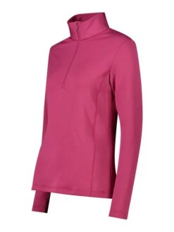CMP Fleecepullover In Pink -Damenbekleidung cmp fleecepullover in pink 2