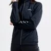 Craft Funktionsjacke "Core Bike" In Schwarz -Damenbekleidung craft funktionsjacke core bike in schwarz
