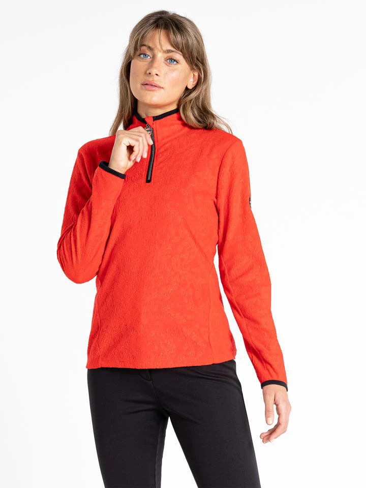 Dare 2b Fleecepullover "Savvy II" In Rot 5 Dare 2b Fleecepullover "Savvy II" In Rot – Bild 3