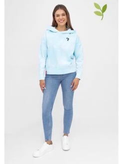 Derbe Hoodie In Hellblau