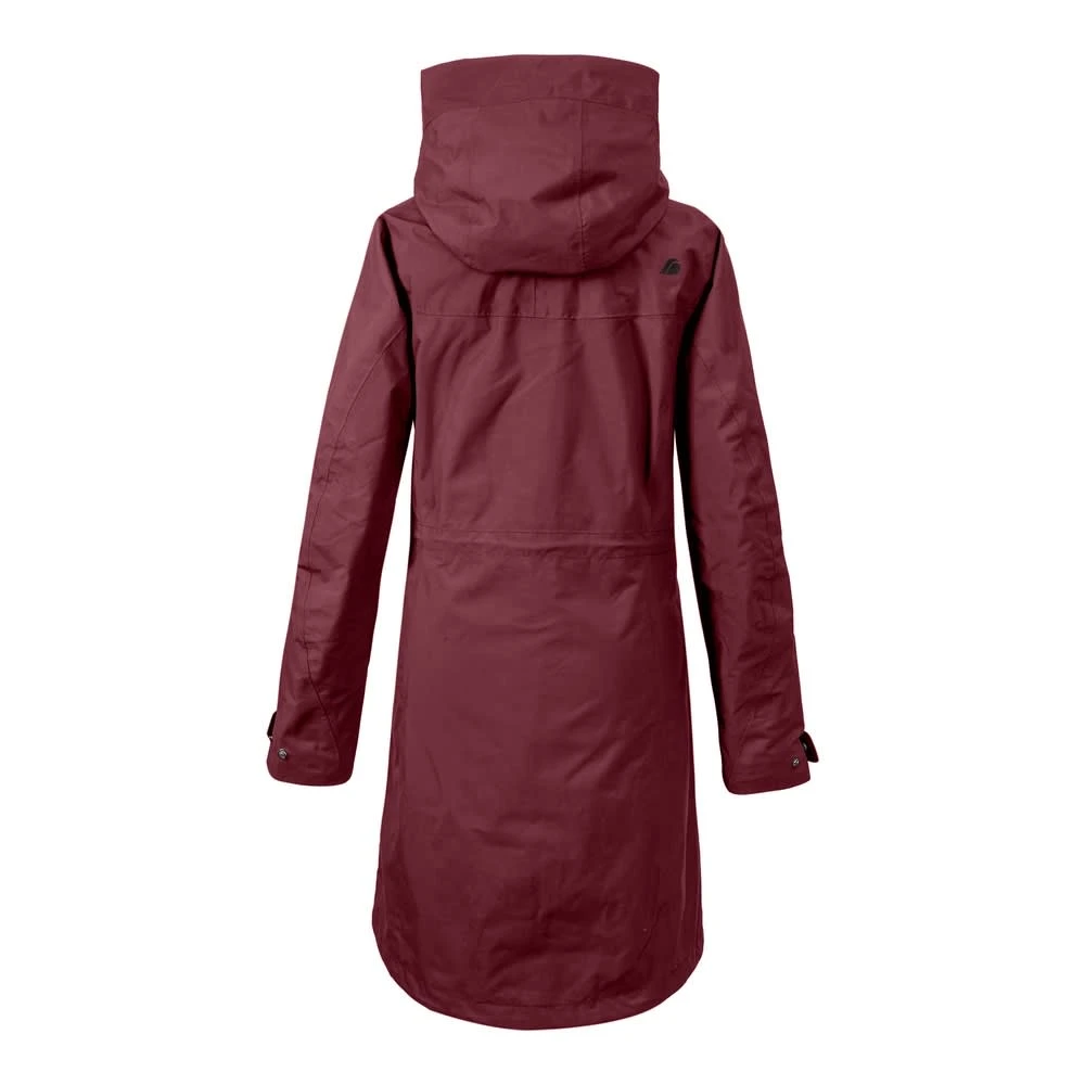 DIDRIKSONS Regenmantel Thelma 4 In Wine Red 4 DIDRIKSONS Regenmantel Thelma 4 In Wine Red – Bild 2
