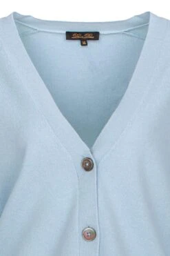 Cardigan Aura In Blau -Damenbekleidung dine n dance cardigan aura in blau 2