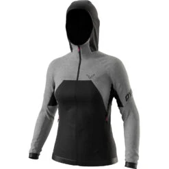 Dynafit Fleecejacke Tour Wool Thermal Hooded In Grau