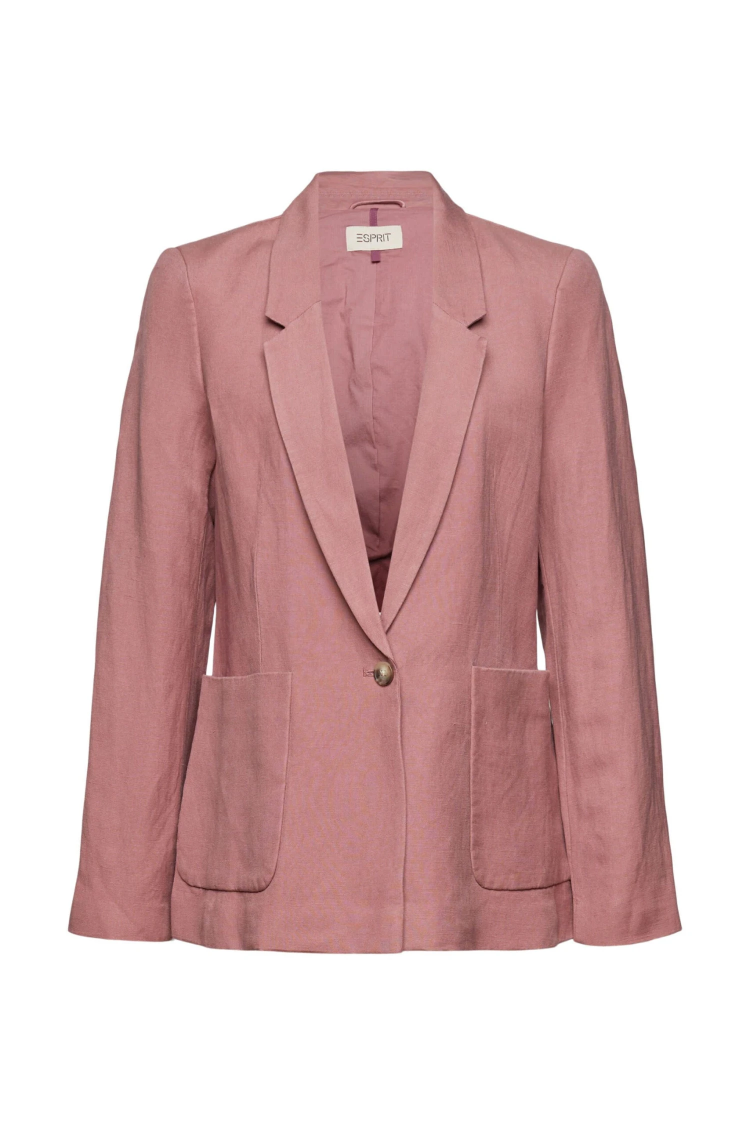 ESPRIT Ein-Knopf-Blazer Mauve 3 ESPRIT Ein-Knopf-Blazer Mauve
