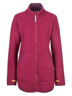 Woll-Fleecejacke "Maatila" In Pink