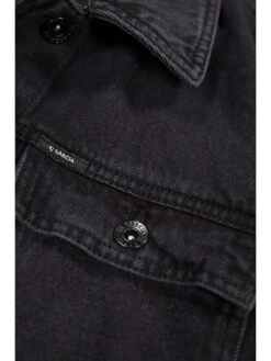 Garcia Jeansjacke In Schwarz -Damenbekleidung garcia jeansjacke in schwarz 3