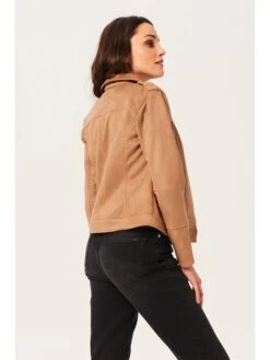 Garcia Übergangsjacke In Camel -Damenbekleidung garcia ubergangsjacke in camel 2