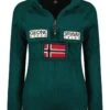 GEOGRAPHICAL NORWAY Fleecejacke "Tantouna" In Dunkelgrün -Damenbekleidung geographical norway fleecejacke tantouna in dunkelgrun