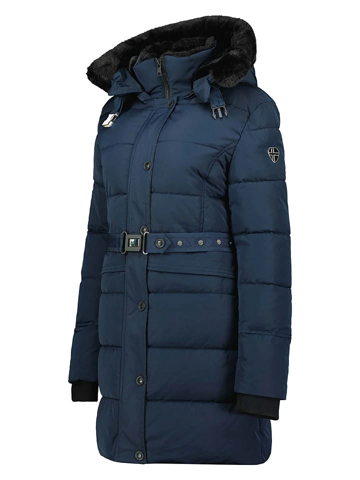 GEOGRAPHICAL NORWAY Steppmantel "Bettino" In Dunkelblau 4 GEOGRAPHICAL NORWAY Steppmantel "Bettino" In Dunkelblau – Bild 2