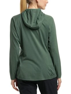 Fleecejacke "Mirre" In Grün -Damenbekleidung haglofs fleecejacke mirre in grun 4