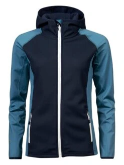 Halti Fleecejacke "Jaava" In Blau/ Dunkelblau