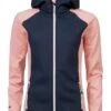 Halti Fleecejacke "Jaava" In Rosa/ Dunkelblau -Damenbekleidung halti fleecejacke jaava in rosa dunkelblau