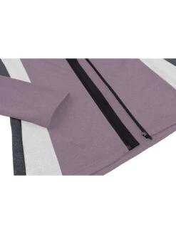 Hannah Fleecejacke In Flieder/ Grau -Damenbekleidung hannah fleecejacke in flieder grau 2