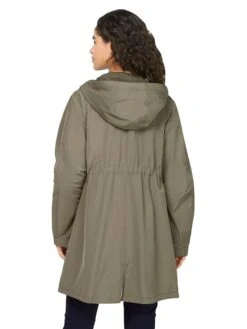 Heine Übergangsmantel In Khaki -Damenbekleidung heine ubergangsmantel in khaki 2