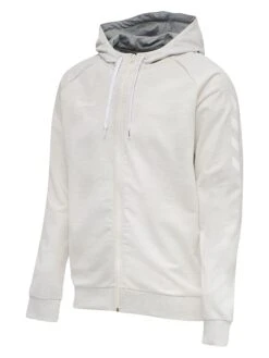 Hummel Sweatjacke "Logo" In Beige