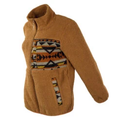 Iriedaily Jacke - Arkta Teddy - Caramel -Damenbekleidung iriedaily jacke arkta teddy caramel 3