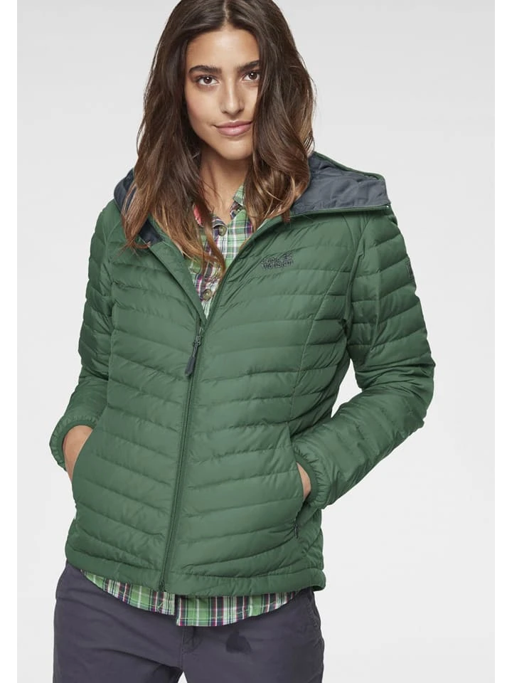 Jack Wolfskin Daunenjacke "Stanley" In Grün 3 Jack Wolfskin Daunenjacke "Stanley" In Grün