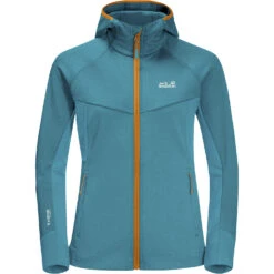 Jack Wolfskin Fleecejacke Hydro Grid In Petrol