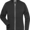 James & Nicholson Jacke Doubleface -Solid- Black -Damenbekleidung james and nicholson jacke doubleface solid black