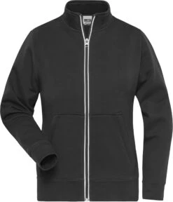 James & Nicholson Jacke Doubleface -Solid- Black