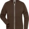 James & Nicholson Jacke Doubleface -Solid- BROWN -Damenbekleidung james and nicholson jacke doubleface solid brown