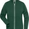 James & Nicholson Jacke Doubleface -Solid- Dark Green -Damenbekleidung james and nicholson jacke doubleface solid dark green