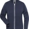 James & Nicholson Jacke Doubleface -Solid- Navy -Damenbekleidung james and nicholson jacke doubleface solid navy