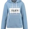 Key Largo Hoodie "Possilbe" In Hellblau -Damenbekleidung key largo hoodie possilbe in hellblau