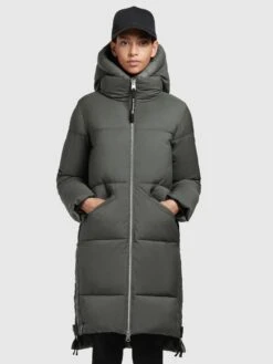 Khujo Mantel ANIVA2 In Dunkeloliv -Damenbekleidung khujo mantel aniva2 in dunkeloliv 3