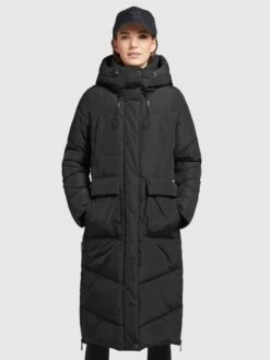 Khujo Mantel ELVITA In Schwarz 13 Khujo Mantel ELVITA In Schwarz -Damenbekleidung khujo mantel elvita in schwarz 3