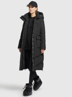 Khujo Mantel ELVITA In Schwarz 15 Khujo Mantel ELVITA In Schwarz -Damenbekleidung khujo mantel elvita in schwarz 5