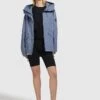 Khujo Übergangsjacke "Frips" In Hellblau -Damenbekleidung khujo ubergangsjacke frips in hellblau