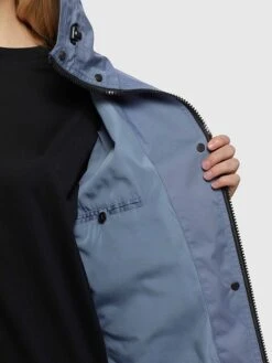 Khujo Übergangsjacke "Frips" In Hellblau -Damenbekleidung khujo ubergangsjacke frips in hellblau 6